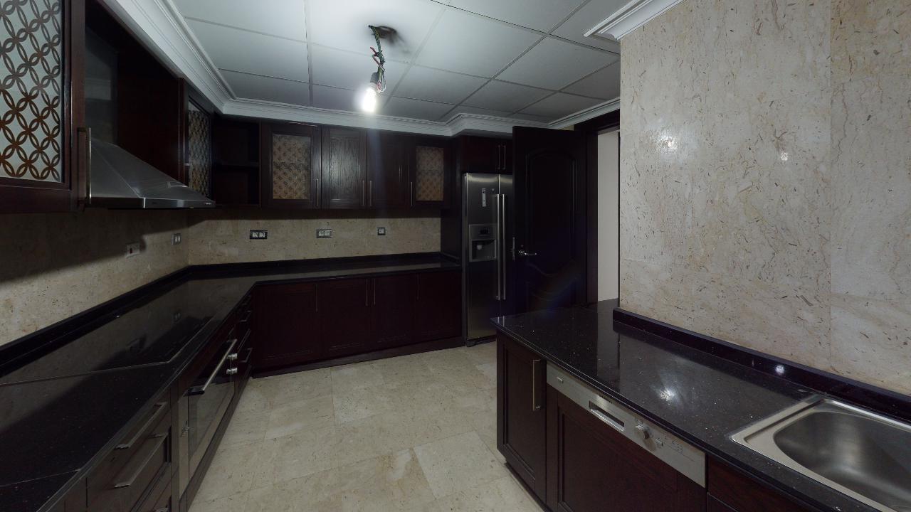 Apartment for sale in South Zamalek, located in a very distinctive location. The apartment is in the 2nd floor 250 sqm consisting of 2 bedrooms and 3 bathrooms with 4 seasons finishing and Nile view
Zamalek is an affluent district of western Cairo encompassing the northern portion of Gezira Island in the Nile River, it is one of the affluent residential districts in Greater Cairo. The island is connected with the river banks through three bridges each on the east and west sides of the island, including the Qasr El Nil Bridge and 6th October Bridge. The quiet, leafy streets and 19th-century apartment blocks and villas make this one of the most attractive parts of the city and a favored residential location for many of Cairo's European expatriates. It is also the district of many fine restaurants, bars and cafes, including traditional open-air ahwas and European cappuccino bars. The Gezira Island area is culturally active: with art galleries and museums, including the Museum of Islamic Ceramics; and two of Cairos major music and performing arts venues  the spacious Egyptian Opera House complex, and the El Sawy Culture Wheel Center.