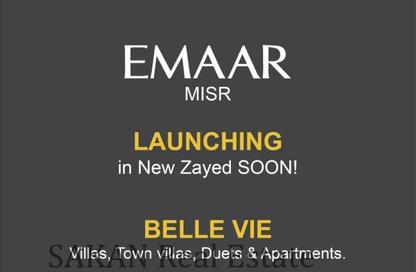"DescriptionBelle Vie"" A new life from Emaar Misr coming to New Zayed City
500 Acres of impeccably planned, mixed-use, exclusive lifestyle development, Introducing integrated urban living at its best, inspired by timeless European architecture .
Offering various fully finished types, for all families from apartments, town villas and standalone villas Spaces from 86 : 530 sqm
Life is beautiful and is meant to be enjoyed at “Belle Vie”, New Zayed, Unveiling soon. 
With a master plan that is interconnected with a valley, lush open spaces and an array of unique amenities that cater to your every need.
● The Valley: a lush, green spine crossing the whole development
● The Beach: a sandy urban beach
● The Lake: water feature, with lush landscape
● Sports Club: offering various types of sports and activities for the whole family
● Town Center: F&B, retail, and office spaces
● University: an internationally acclaimed University
● Pavilion: Community outlets
Offering Emaar standards of fully finished homes from apartments, town villas to standalone villas ranging from 86sqm to 530 sqm."