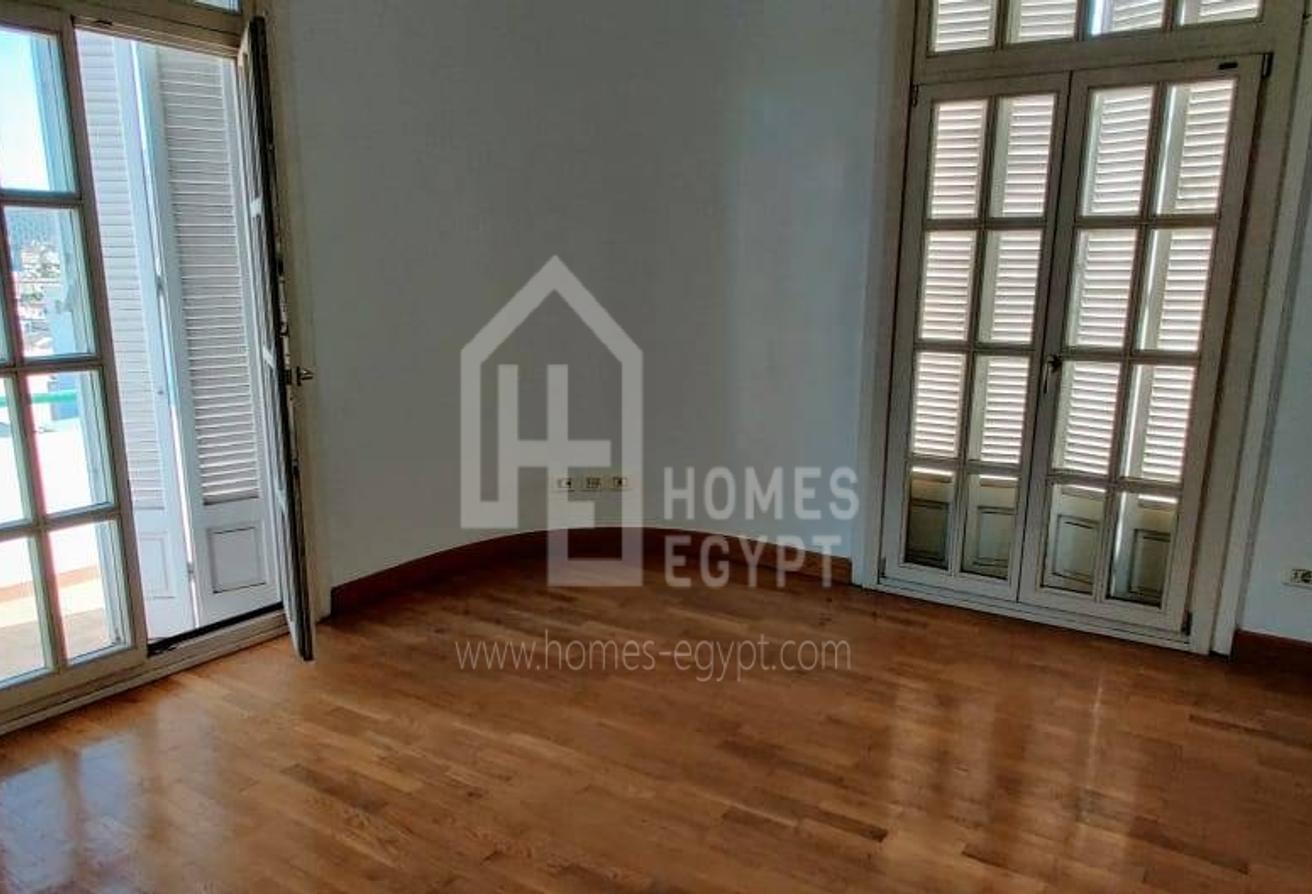 The Semi Furnished Apartment Features: 
3 Bedrooms, 
2.5 Bathrooms, 
Reception Area, 
Equipped Kitchen, 
Wooden Floor, 
Balcony, 
High Ceiling and it's Freshly Painted.
Zamalek is an affluent district of western Cairo encompassing the northern portion of Gezira Island in the Nile River, Zamalek is one of the affluent residential districts in Greater Cairo,Many non-Egyptians live in Zamalek. The quiet, leafy streets and 19th-century apartment blocks and villas make this one of the most attractive parts of the city and a favored residential location for many of Cairo's European expatriates. It is also the district of many fine restaurants, bars and cafes, including traditional open-air ahwas and European cappuccino bars. The Gezira Island area is culturally active: with art galleries and museums, including the Museum of Islamic Ceramics; and two of Cairo’s major music and performing arts venues – the spacious Egyptian Opera House complex, and the El Sawy Culture Wheel Center. Several Zamalek buildings have an Art Deco style.